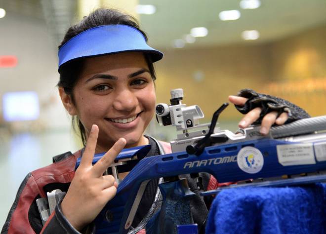 Good news ... India's Apoorvi Chandela became number one in the world | गूड न्यूज... भारताची अपूर्वी चंडेला ठरली जगात नंबर वन