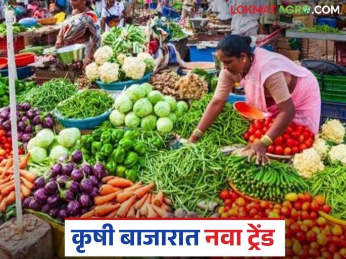 latest news Bajar Samiti: Grains have decreased, vegetables have increased; The face of 'this' Agricultural Market Committee has changed | Bajar Samiti : धान्य घटलं, भाज्या वाढल्या; 'या' कृषी बाजार समितीचा चेहराच बदलला