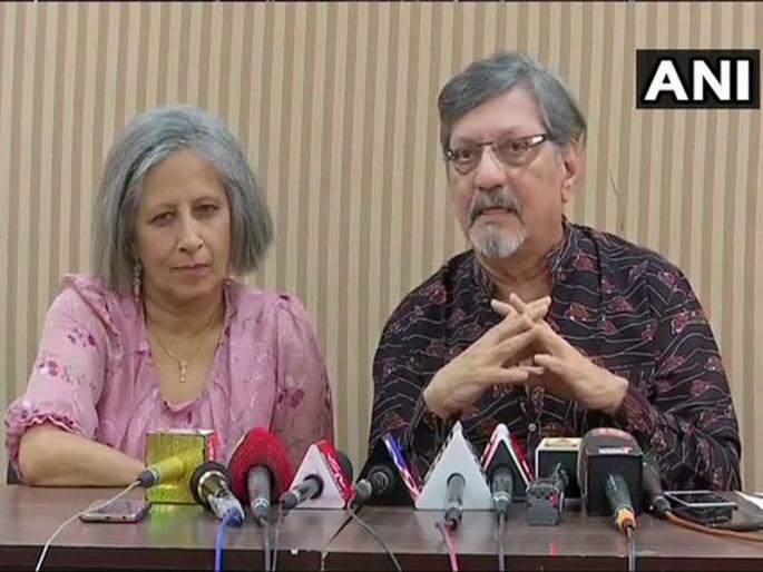 ... so my speech stopped, Amol Palekar told 'the real reason' in media | ... त्यामुळे माझं भाषण थांबवलं, अमोल पालेकरांनी 'खरं कारण' सांगितलं ... so my speech stopped, Amol Palekar told 'the real reason' in media | ... त्यामुळे माझं भाषण थांबवलं, अमोल पालेकरांनी 'खरं कारण' सांगितलं