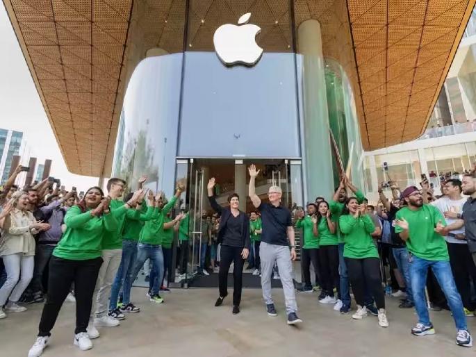 apple made record in first quarter company result according to ceo tim cook | जबरदस्त! भारतात Apple'ने पहल्या तिमाहीत विक्रीचं बनवलं रेकॉर्ड, ९४.९ अब्ज डॉलरचा विक्रमी महसूल apple made record in first quarter company result according to ceo tim cook | जबरदस्त! भारतात Apple'ने पहल्या तिमाहीत विक्रीचं बनवलं रेकॉर्ड, ९४.९ अब्ज डॉलरचा विक्रमी महसूल