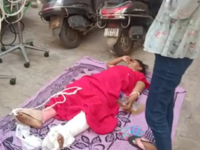 up agra sn medical college fire super specialty block patient | मोठी दुर्घटना! आग्रा येथील मेडिकल कॉलेजमध्ये भीषण आग; रुग्णांवर रस्त्यावर सुरू केले उपचार up agra sn medical college fire super specialty block patient | मोठी दुर्घटना! आग्रा येथील मेडिकल कॉलेजमध्ये भीषण आग; रुग्णांवर रस्त्यावर सुरू केले उपचार
