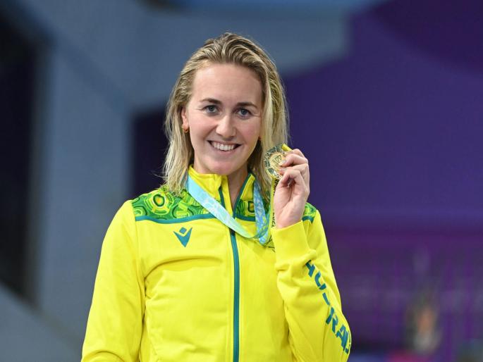 Olympic champion Ariarne Titmus has announced her retirement at the age of 25 | वयाच्या २५ व्या वर्षी ऑलिंपिक चॅम्पियननं घेतला संन्यास; एरियार्नच्या निर्णयानं चाहते हैराण Olympic champion Ariarne Titmus has announced her retirement at the age of 25 | वयाच्या २५ व्या वर्षी ऑलिंपिक चॅम्पियननं घेतला संन्यास; एरियार्नच्या निर्णयानं चाहते हैराण