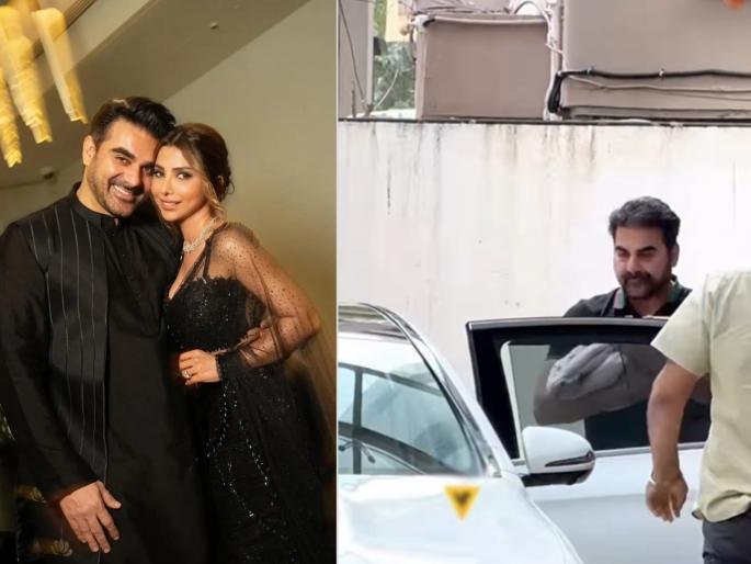 arbaaz khan with his new born daughter seen outside hospital sshura khan got discharge | खान कुटुंबात आली परी! अरबाज खान लेकीला घेऊन निघाला; रुग्णालयाबाहेरील व्हिडीओ व्हायरल arbaaz khan with his new born daughter seen outside hospital sshura khan got discharge | खान कुटुंबात आली परी! अरबाज खान लेकीला घेऊन निघाला; रुग्णालयाबाहेरील व्हिडीओ व्हायरल