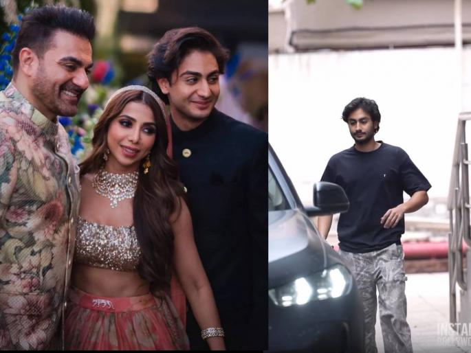 arbaaz khan and malaika son arhaan visited hospital to see his step sister | सावत्र बहिणीला हॉस्पिटलमध्ये बघायला गेला अरबाज-मलायकाचा लेक, अरहानपेक्षा २२ वर्षांनी आहे लहान