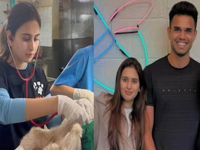 Saaniya Chandhok: Arjun Tendulkar's wife-to-be runs a luxurious pet salon, charges this much money to bathe dogs | अर्जुन तेंडुलकरची होणारी पत्नी चालवते आलिशान पेट सलून, कुत्र्यांना आंघोळ घालण्यासाठी घेते एवढे पैसे 