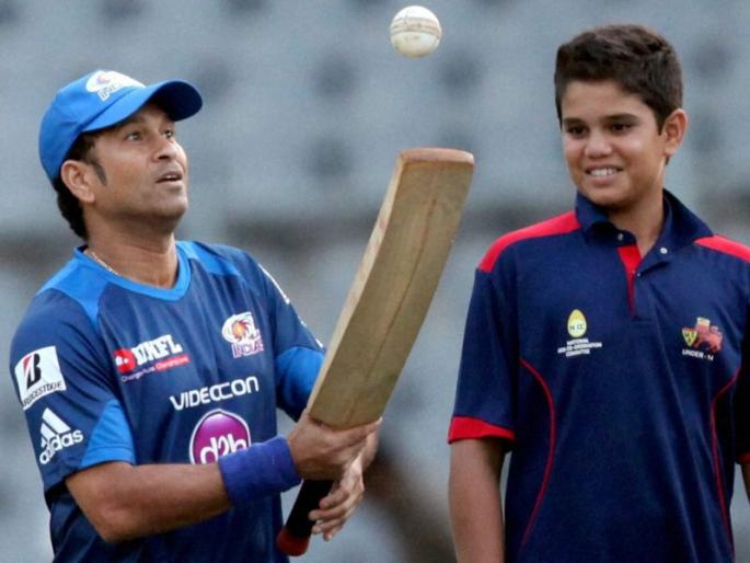 Arjun Sachin Tendulkar ... everything is in the name ? | अर्जुन सचिन तेंडुलकर... नावातच सर्व काही असतं का?