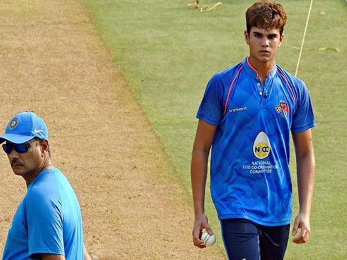 Arjun Tendulkar's all-round performance in Australia | ऑस्ट्रेलियात अर्जुन तेंडुलकरचा ऑलराऊंडर परफॉर्मन्स, 27 चेंडूत ठोकल्या 48 धावा; चार विकेटही मिळवल्या