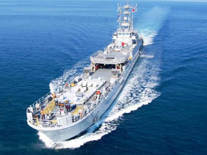 Warship INS Guldar will soon dock at Vijaydurg port Sindhudurg district | आयएनएस गुलदार ही युद्धनौका लवकरच विजयदुर्ग बंदरात स्थिरावणार, पर्यटनाला चालना मिळणार  Warship INS Guldar will soon dock at Vijaydurg port Sindhudurg district | आयएनएस गुलदार ही युद्धनौका लवकरच विजयदुर्ग बंदरात स्थिरावणार, पर्यटनाला चालना मिळणार