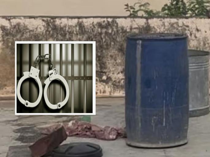 Mother took two pegs, then..., son gives shocking information in the case of the body in the blue drum | आईने दोन पेग घेतले, त्यानंतर..., निळ्या ड्रमातील मृतदेह प्रकरणात मुलाने दिली धक्कादायक माहिती Mother took two pegs, then..., son gives shocking information in the case of the body in the blue drum | आईने दोन पेग घेतले, त्यानंतर..., निळ्या ड्रमातील मृतदेह प्रकरणात मुलाने दिली धक्कादायक माहिती