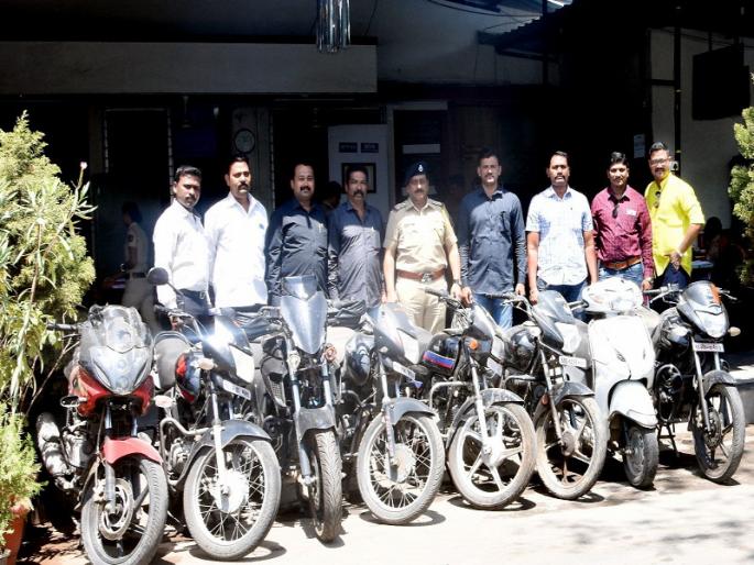 Three people arrested for thief who theft vehicles for fun | मौजमजेसाठी वाहनचोरी करणाऱ्या तिघांना अटक  