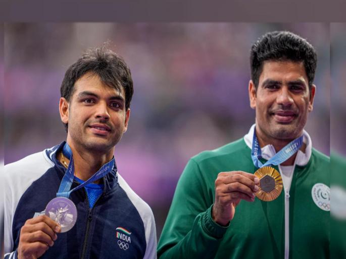 That day belonged to Arshad Nadeem Why did Neeraj Chopra say that, read here | तो दिवस अर्शद नदीमचा होता; असं का म्हणाला ऑलिम्पिक चॅम्पियन नीरज चोप्रा? That day belonged to Arshad Nadeem Why did Neeraj Chopra say that, read here | तो दिवस अर्शद नदीमचा होता; असं का म्हणाला ऑलिम्पिक चॅम्पियन नीरज चोप्रा?
