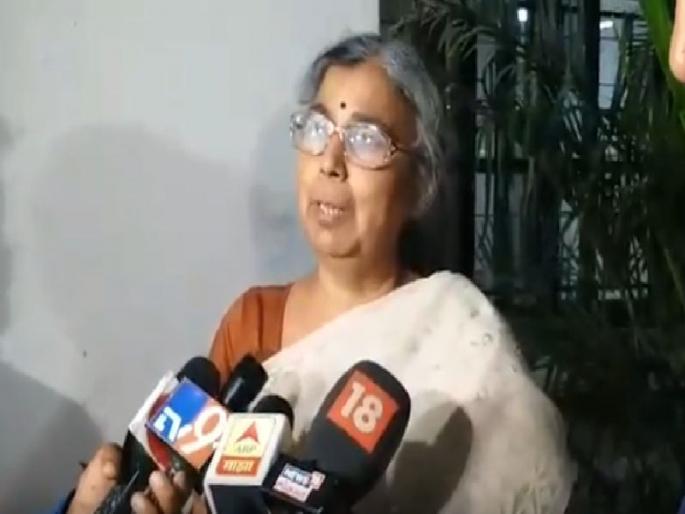 Do not use language for politics - Aruna Dheer | भाषेचा वापर राजकारणासाठी करू नका- अरुणा ढेरे Do not use language for politics - Aruna Dheer | भाषेचा वापर राजकारणासाठी करू नका- अरुणा ढेरे