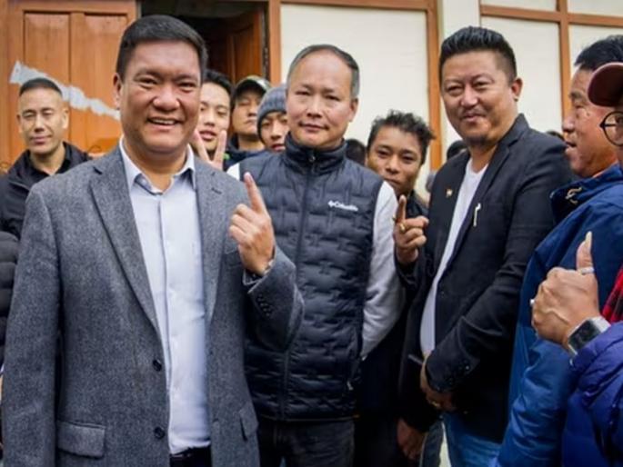 Arunachal Pradesh Assembly Election Result: Good news for BJP even before June 4, resounding victory in Arunachal Pradesh | ४ जूनपूर्वीच भाजपाला खूशखबर, अरुणाचल प्रदेशमध्ये मिळवला दणदणीत विजय Arunachal Pradesh Assembly Election Result: Good news for BJP even before June 4, resounding victory in Arunachal Pradesh | ४ जूनपूर्वीच भाजपाला खूशखबर, अरुणाचल प्रदेशमध्ये मिळवला दणदणीत विजय