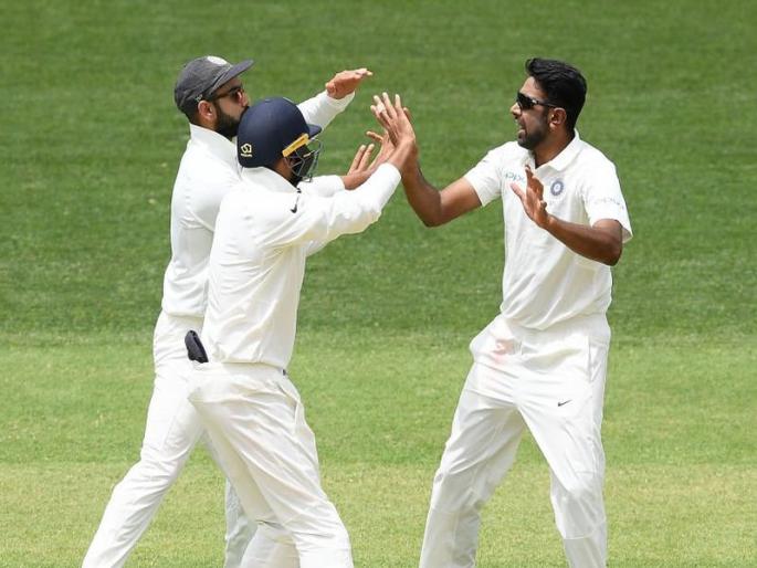 IND vs AUS 1st Test : shaun marsh out on single digit score breaks 130 years old record in adelaide test vs india | IND vs AUS 1st Test : अश्विनच्या गोलंदाजीवर मार्श झाला बोल्ड आणि १३० वर्षांपूर्वीचा विक्रम मोडीत निघाला