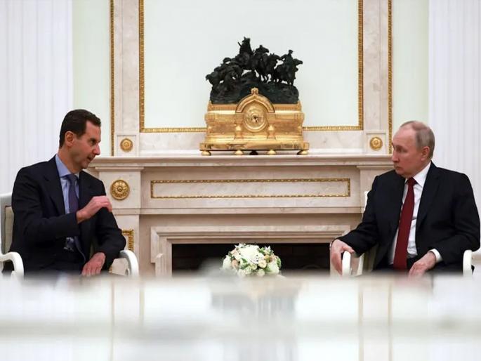 Poisoning attempt on syria leader Bashar al-Assad, who took refuge in Russia; Spy's claim creates stir | रशियात शरण पत्करलेल्या बशर अल असद यांच्यावर विषप्रयोग; गुप्तहेराच्या दाव्याने खळबळ  Poisoning attempt on syria leader Bashar al-Assad, who took refuge in Russia; Spy's claim creates stir | रशियात शरण पत्करलेल्या बशर अल असद यांच्यावर विषप्रयोग; गुप्तहेराच्या दाव्याने खळबळ