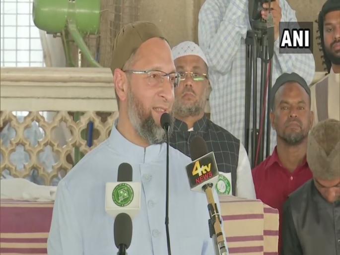 Asaduddin Owaisi says need not to worry about bjps return to power | देशात मुस्लीम भाडेकरू नव्हे तर वाटेकरी : असदुद्दीन ओवेसी Asaduddin Owaisi says need not to worry about bjps return to power | देशात मुस्लीम भाडेकरू नव्हे तर वाटेकरी : असदुद्दीन ओवेसी