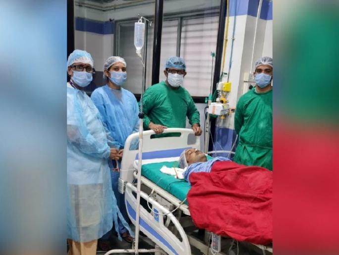 amravati | Father-in-law saves son-in-law's life by donating his kidney | सासऱ्याने केली किडनी दान, जावयाचे वाचले प्राण amravati | Father-in-law saves son-in-law's life by donating his kidney | सासऱ्याने केली किडनी दान, जावयाचे वाचले प्राण