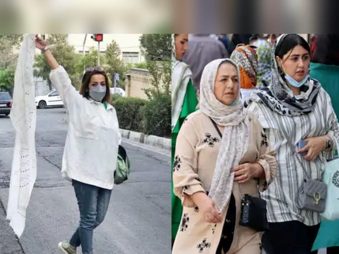 Muslim women on the streets for the protest against hijab in Iran | हिजाबमुक्तीसाठी मुस्लीम महिला इराणच्या रस्त्यावर, चेहरा दाखवत सोशल मीडियावर शेअर करतायत Video Muslim women on the streets for the protest against hijab in Iran | हिजाबमुक्तीसाठी मुस्लीम महिला इराणच्या रस्त्यावर, चेहरा दाखवत सोशल मीडियावर शेअर करतायत Video