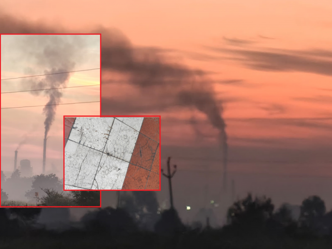 Harmful carbon layer spread over Majalgaon; Citizens suffering due to soot from Jai Mahesh factory | माजलगाववर पसरला हानिकारक कार्बनचा थर; जय महेश कारखान्याच्या काजळीने नागरिक त्रस्त Harmful carbon layer spread over Majalgaon; Citizens suffering due to soot from Jai Mahesh factory | माजलगाववर पसरला हानिकारक कार्बनचा थर; जय महेश कारखान्याच्या काजळीने नागरिक त्रस्त