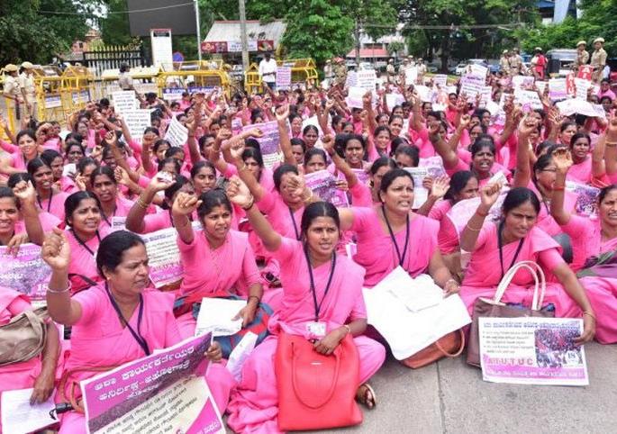 Promise of pay hike still in the air after two months Another strike, 72 thousand Asha in the state, afford 3900 group promoters | मानधनवाढीचे आश्वासन दोन महिन्यानंतरही हवेतच; पुन्हा संप, राज्यात ७२ हजार आशा, ३९०० गटप्रवर्तकांची परवड