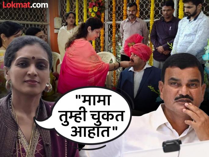 "You are supporting Shurpanakha Bhahini", Rupali Patil got angry, showed photos of Ashok Kharat-Rupali Chakankar to Bharane | "तुम्ही शूर्पणखा बहिणीची साथ देत आहात", रुपाली पाटील भडकल्या, अशोक खरात-रुपाली चाकणकरांचे भरणेंना दाखवले फोटो "You are supporting Shurpanakha Bhahini", Rupali Patil got angry, showed photos of Ashok Kharat-Rupali Chakankar to Bharane | "तुम्ही शूर्पणखा बहिणीची साथ देत आहात", रुपाली पाटील भडकल्या, अशोक खरात-रुपाली चाकणकरांचे भरणेंना दाखवले फोटो