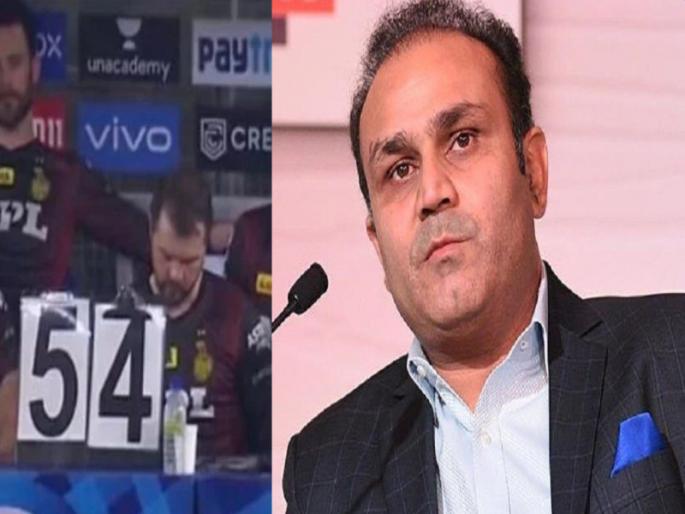 Sehwag lashes out at KKR's 'code message' | IPL 2021: केकेआरच्या ‘कोड मेसेज’वर भडकला सेहवाग; व्यक्त केली तीव्र नाराजी