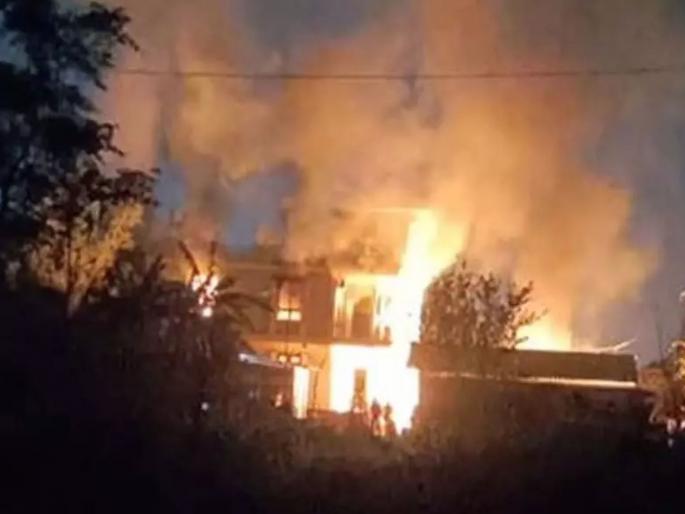 manipur BJP Minority Front leader Askar Ali supported the Waqf Act, mob set the entire house on fire | धक्कादायक...! भाजप अल्पसंख्यक मोर्चाच्या नेत्यानं वक्फ कायद्याचं समर्थन केलं, जमावानं अख्खं घर पेटवलं! manipur BJP Minority Front leader Askar Ali supported the Waqf Act, mob set the entire house on fire | धक्कादायक...! भाजप अल्पसंख्यक मोर्चाच्या नेत्यानं वक्फ कायद्याचं समर्थन केलं, जमावानं अख्खं घर पेटवलं!