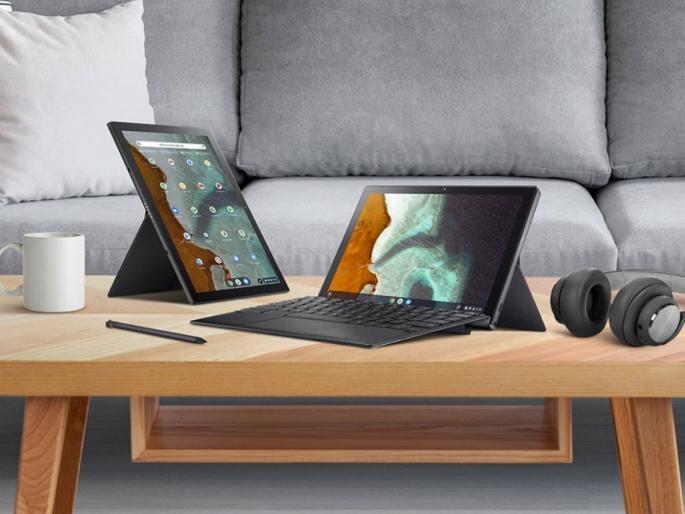 Asus chromebook detachable cm3 launched with mediatek-8183 soc | Asus Chromebook Detachable CM3 झाला लाँच; या लॅपटॉपमध्ये मिळेल स्टायलस सपोर्ट Asus chromebook detachable cm3 launched with mediatek-8183 soc | Asus Chromebook Detachable CM3 झाला लाँच; या लॅपटॉपमध्ये मिळेल स्टायलस सपोर्ट