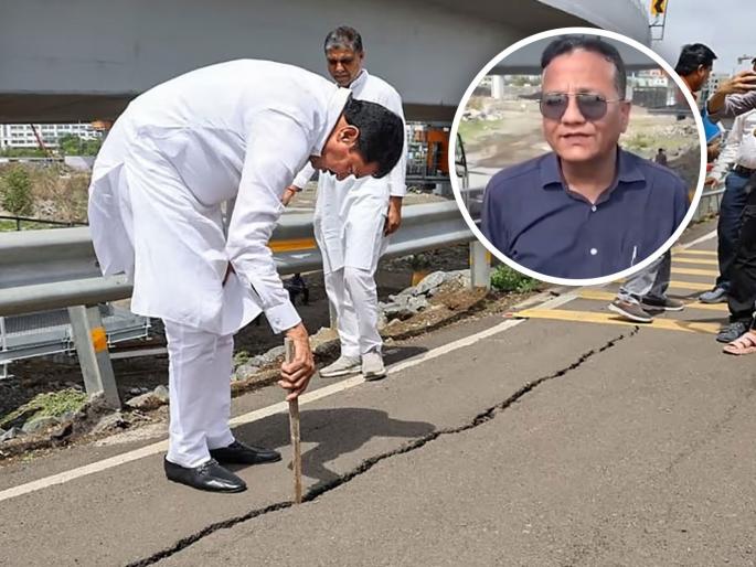 Nana Patole responded to the government explanation regarding Atal Setu Bridege | "अटल सेतू १०० टक्के सुरक्षित"; सरकारच्या स्पष्टीकरणावर नाना पटोले म्हणाले, "तडे गेल्याचे मान्य..." Nana Patole responded to the government explanation regarding Atal Setu Bridege | "अटल सेतू १०० टक्के सुरक्षित"; सरकारच्या स्पष्टीकरणावर नाना पटोले म्हणाले, "तडे गेल्याचे मान्य..."