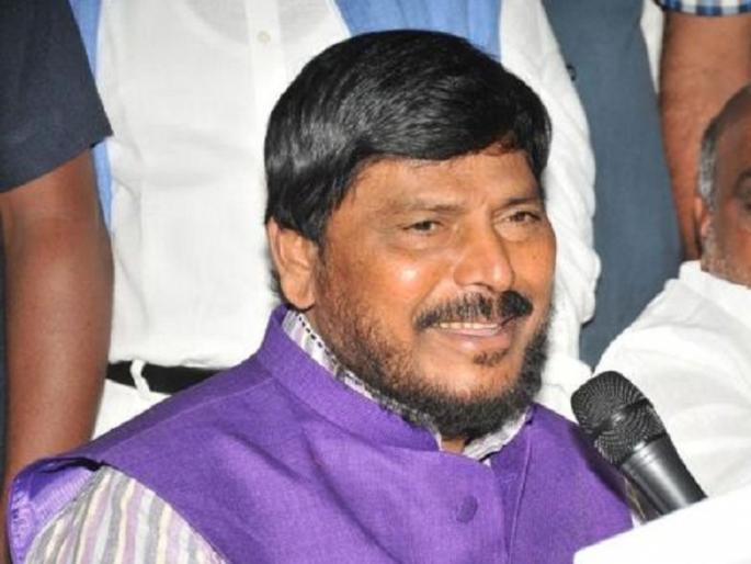 If not solve the problem in the North-East seat, then give the ticket to Athvale says RPI | ईशान्यचा वाद मिटत नसेल तर आठवलेंना तिकीट द्या - आरपीआय If not solve the problem in the North-East seat, then give the ticket to Athvale says RPI | ईशान्यचा वाद मिटत नसेल तर आठवलेंना तिकीट द्या - आरपीआय