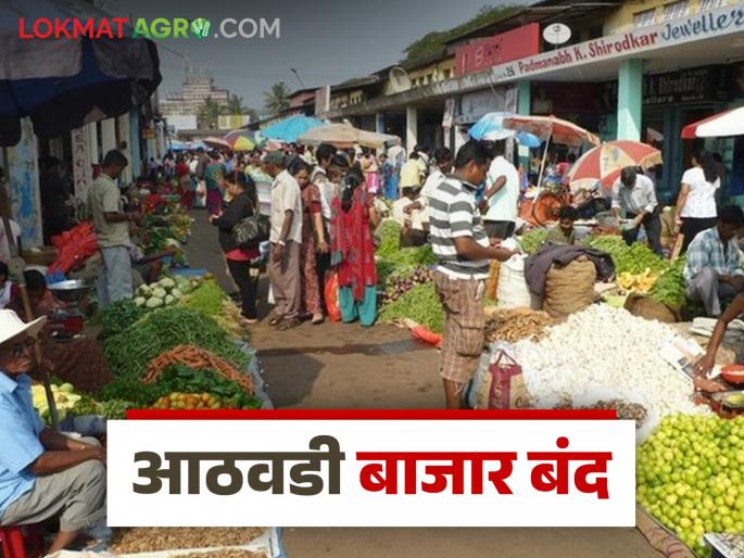 Latest News Agriculture News Athavdi bajar More than 40 weekly markets closed in maharashtra | Agriculture News : राज्यातील 40 हून अधिक आठवडी बाजार बंद, नेमकं कारण काय?  Latest News Agriculture News Athavdi bajar More than 40 weekly markets closed in maharashtra | Agriculture News : राज्यातील 40 हून अधिक आठवडी बाजार बंद, नेमकं कारण काय?