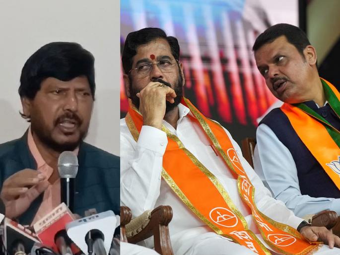 Even if I say I want to be Chief Minister, the top ministership will go; Ramdas Athavale expressed his 'desire' in a special style... | मी मुख्यमंत्री व्हायचे जरी म्हटले तरी वरचे मंत्रीपद जाईल; आठवलेंनी खास शैलीत केली 'इच्छा' व्यक्त... Even if I say I want to be Chief Minister, the top ministership will go; Ramdas Athavale expressed his 'desire' in a special style... | मी मुख्यमंत्री व्हायचे जरी म्हटले तरी वरचे मंत्रीपद जाईल; आठवलेंनी खास शैलीत केली 'इच्छा' व्यक्त...