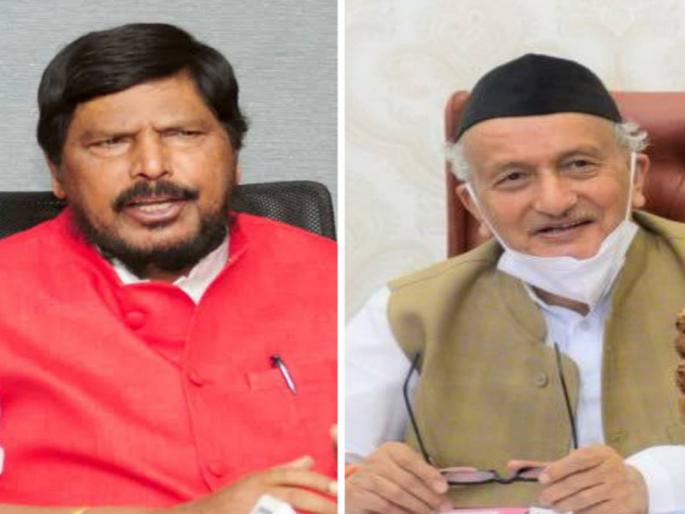 Where does the question of apology come from ramdas athavale supported the governor bhagat singh koshyari statement | 'माफी मागण्याचा प्रश्नच कुठं येतो', आठवलेंनी केले राज्यपालांच्या वक्तव्याचे समर्थन Where does the question of apology come from ramdas athavale supported the governor bhagat singh koshyari statement | 'माफी मागण्याचा प्रश्नच कुठं येतो', आठवलेंनी केले राज्यपालांच्या वक्तव्याचे समर्थन