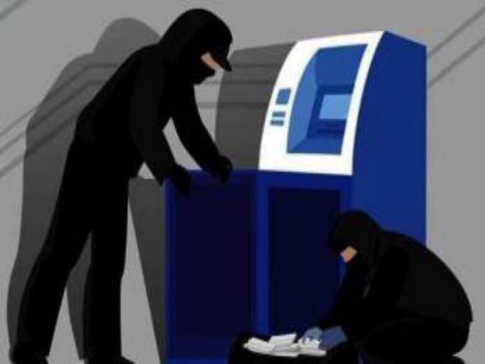 Unknown thieves broke the ATM, thief of 16 lacs | अज्ञात चोरट्यांनी एटीएम फोडले, १६ लाखाची रक्कम लुटली