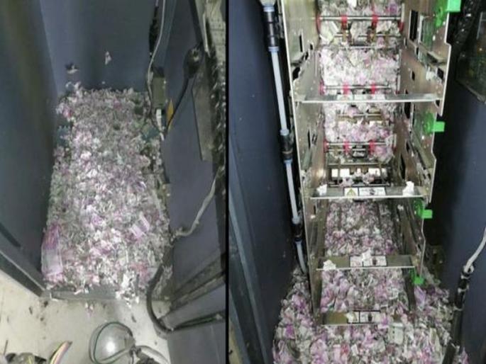 assam mice chews notes worth rs 12 lakh in atm | उंदरांचा सर्जिकल स्ट्राईक; 12 लाखांच्या नोटा कुरतडल्या assam mice chews notes worth rs 12 lakh in atm | उंदरांचा सर्जिकल स्ट्राईक; 12 लाखांच्या नोटा कुरतडल्या