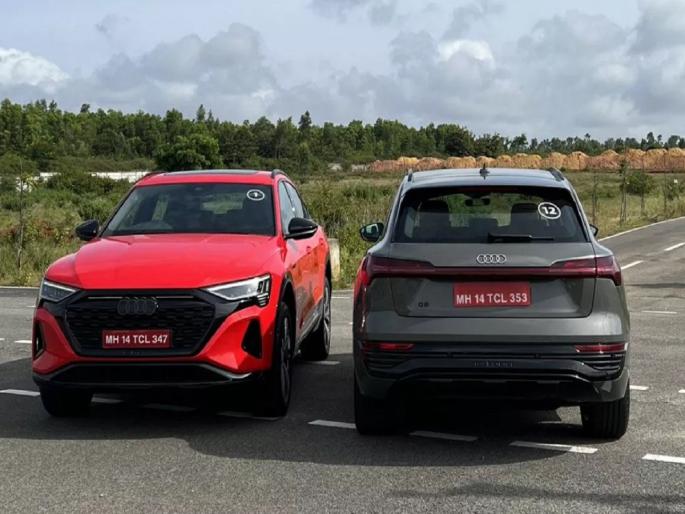 Audi Q8 e-tron, Q8 e-tron Sportback debut in India | 'या' इलेक्ट्रिक कारमध्ये मिळणार मसाजची सुविधा, जाणून घ्या किती खास आहे Audi e-tron? Audi Q8 e-tron, Q8 e-tron Sportback debut in India | 'या' इलेक्ट्रिक कारमध्ये मिळणार मसाजची सुविधा, जाणून घ्या किती खास आहे Audi e-tron?