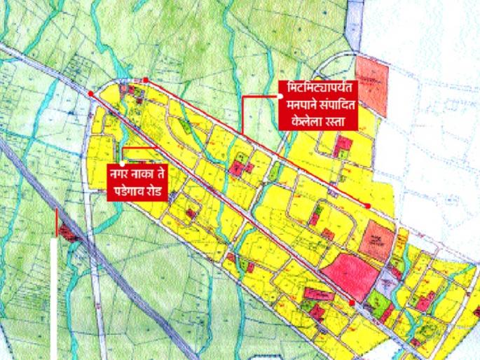 An alternative road is available from the Padegaon Road to the Municipal Naka-Mitti Vidyalay | मृत्यूचा सापळा बनलेल्या पडेगाव रोडला नगर नाका-मिटमिट्यापर्यंत पर्यायी रस्ता उपलब्ध An alternative road is available from the Padegaon Road to the Municipal Naka-Mitti Vidyalay | मृत्यूचा सापळा बनलेल्या पडेगाव रोडला नगर नाका-मिटमिट्यापर्यंत पर्यायी रस्ता उपलब्ध
