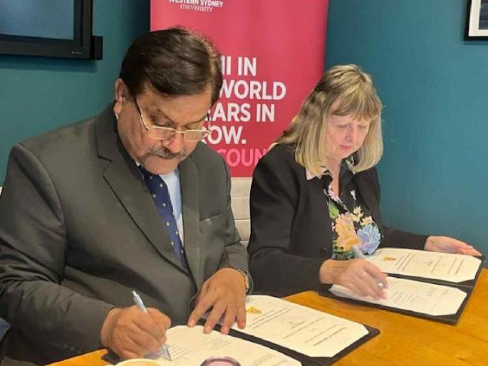 MoU of Marathwada Agricultural University with university in Australia | ऑस्ट्रेलियातील विद्यापीठाशी मराठवाडा कृषी विद्यापीठाचा सामंजस्य करार MoU of Marathwada Agricultural University with university in Australia | ऑस्ट्रेलियातील विद्यापीठाशी मराठवाडा कृषी विद्यापीठाचा सामंजस्य करार