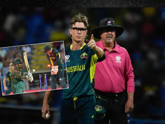 AUS vs BAN T20 World Cup 2024 Live Match Updates Bangladesh set Australia a target of 141 runs to win, Adam Zampa and pat cummins performs well | AUS vs BAN : कमिन्सची हॅटट्रिक! ऑस्ट्रेलियाला बांगलादेशने कडवी झुंज दिली; सन्मानजनक धावसंख्या उभारली