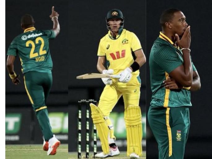 AUS vs SA 2nd ODI South Africa Beats Australia By 84 Runs To Clinch Series Lungi Ngidi Shine After Matthew Breetzke And Tristan Stubbs Hit Show | लुंगी एनिगडीचा 'पंजा'; वनडे मालिका खिशात घालत दक्षिण आफ्रिकेनं ऑस्ट्रेलियाचा हिशोब केला चुकता