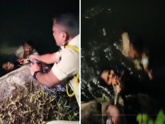 'Sir, save me!'; A young woman's cry from the mine, the home guard risked his life to save her | 'साहेब, मला वाचवा!'; खदानीतून तरुणीची आर्त हाक, होमगार्डने जीव धोक्यात घालून वाचवले प्राण