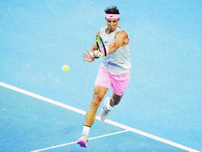 Rafa's victory over Vijay in fourth round, Dimitrov, Svetolina go ahead | ‘राफा’चा दणदणीत विजयासह चौथ्या फेरीत प्रवेश, दिमित्रोव, स्वितोलिना यांचीही आगेकूच Rafa's victory over Vijay in fourth round, Dimitrov, Svetolina go ahead | ‘राफा’चा दणदणीत विजयासह चौथ्या फेरीत प्रवेश, दिमित्रोव, स्वितोलिना यांचीही आगेकूच