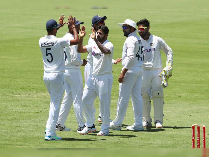 India vs Australia, 4th Test : Australia all out for 369, Natarajan, Shardul & Sunder take 3 wkt each | India vs Australia, 4th Test : नवे आहेत, पण छावे आहेत!; टीम इंडियानं गुंडाळला ऑस्ट्रेलियाचा पहिला डाव 