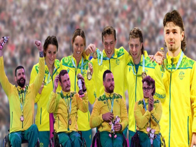 Australia became the first nation to win 100 medals at the 2022 Commonwealth Games | CWG 2022:पदकांचे शतक ठोकणारा ऑस्ट्रेलियाला ठरला पहिला देश; जाणून घ्या भारताची स्थिती  Australia became the first nation to win 100 medals at the 2022 Commonwealth Games | CWG 2022:पदकांचे शतक ठोकणारा ऑस्ट्रेलियाला ठरला पहिला देश; जाणून घ्या भारताची स्थिती