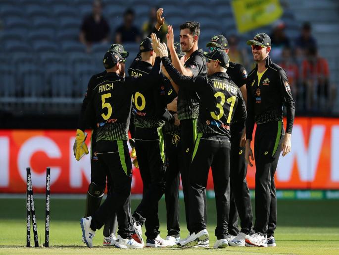 AUSvPAK : Pakistan finish their 20 overs on 8-106 in 3rd T20I against Australia | AUSvPAK : मिचेल स्टार्कचा भेदक मारा; पाकिस्तानला करता आल्या केवळ 106 धावा