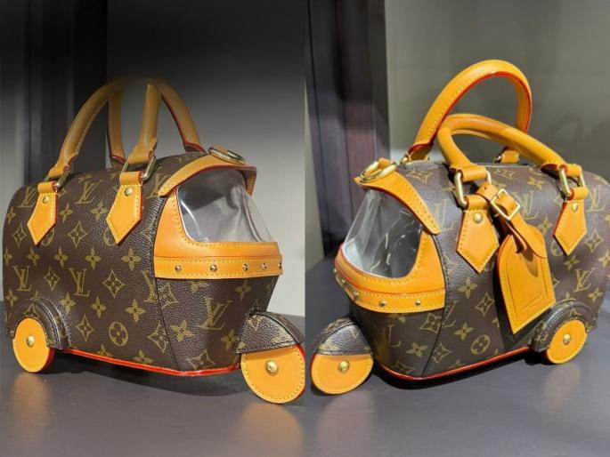A handbag with an Indian auto rickshaw design is famous all over the world, louis vuitton made indian auto rickshaw handbag is worth 35 lakh | ही पर्स आहे की रिक्षा! जगभर व्हायरल भारतातल्या रिक्षेचं डिझाइन असलेली बॅग, किंमत वाचून गरगरेल..