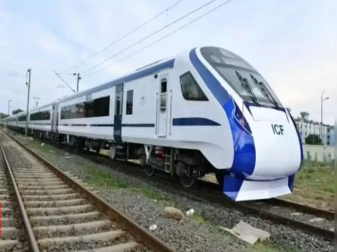 New Vande Bharat express of Indian Railways creates history, It breaks bullet train record at 100km/hr speed in 52 seconds | ‘वंदे भारत’ने बुलेट ट्रेनचा रेकाॅर्ड ताेडला; ५ तासांत अहमदाबादहून मुंबई गाठली New Vande Bharat express of Indian Railways creates history, It breaks bullet train record at 100km/hr speed in 52 seconds | ‘वंदे भारत’ने बुलेट ट्रेनचा रेकाॅर्ड ताेडला; ५ तासांत अहमदाबादहून मुंबई गाठली