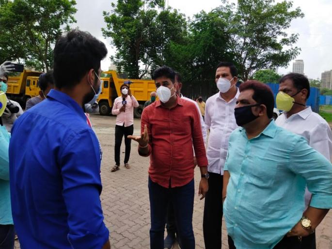 MNS leader Avinash Jadhav protested against the Chinese project in Thane | ठाण्यातील चीनच्या प्रकल्पाविरोधात मनसेचं आंदोलन; एकही घर न विकण्याचा दिला इशारा MNS leader Avinash Jadhav protested against the Chinese project in Thane | ठाण्यातील चीनच्या प्रकल्पाविरोधात मनसेचं आंदोलन; एकही घर न विकण्याचा दिला इशारा