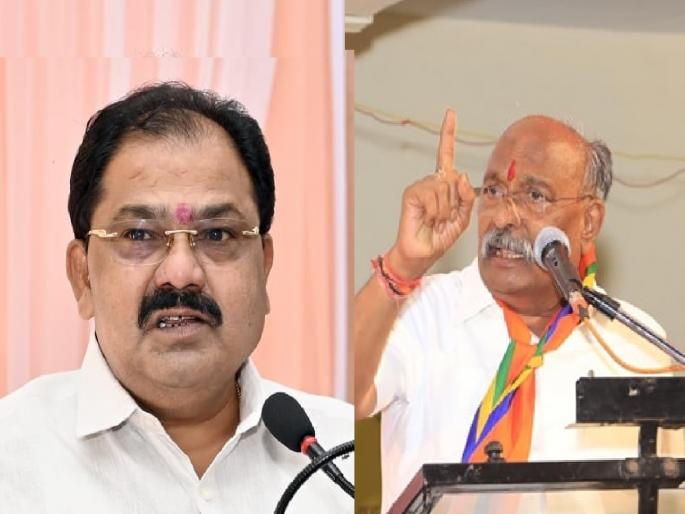 Argument between Prakash Awade and Suresh Halvankar over Yogi Adityanath's meeting in Ichalkaranji | योगी आदित्यनाथ यांच्या सभेवरुन आवाडे-हाळवणकर वादाला उकळी; डिजिटल फलकावर फोटो, निमंत्रण नसल्याने वाद Argument between Prakash Awade and Suresh Halvankar over Yogi Adityanath's meeting in Ichalkaranji | योगी आदित्यनाथ यांच्या सभेवरुन आवाडे-हाळवणकर वादाला उकळी; डिजिटल फलकावर फोटो, निमंत्रण नसल्याने वाद