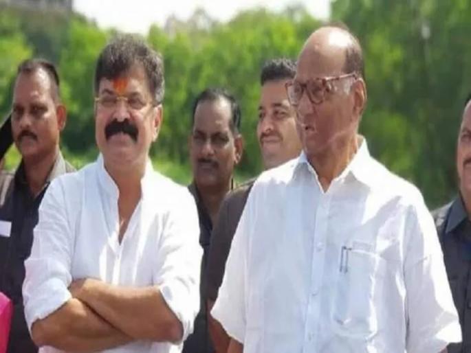 ncp belong to Sharad Pawar election commission also showed this says mla jitendra awhad | "राष्ट्रवादी ही शरद पवारांचीच, हे निवडणूक आयोगानेही दाखवलं"; आव्हाड असं नेमकं का म्हणाले? ncp belong to Sharad Pawar election commission also showed this says mla jitendra awhad | "राष्ट्रवादी ही शरद पवारांचीच, हे निवडणूक आयोगानेही दाखवलं"; आव्हाड असं नेमकं का म्हणाले?